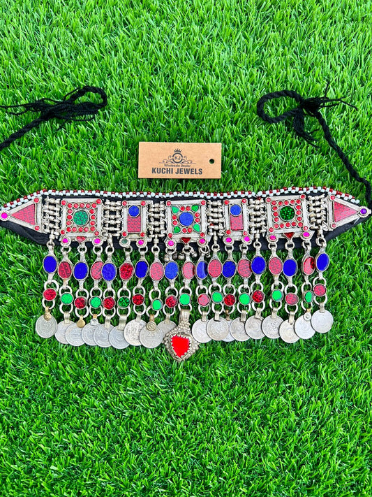 Afghani Experimental Quirky Charm Choker