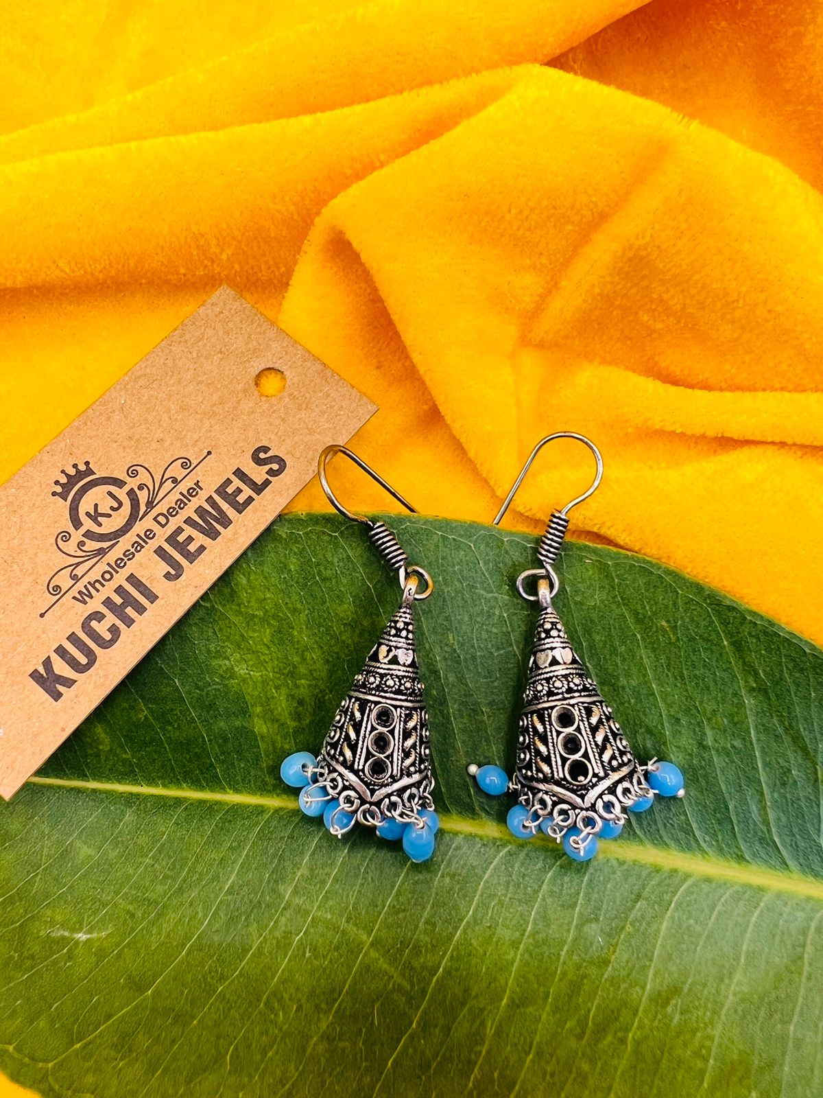 Fascino Indian Beaded Earrings