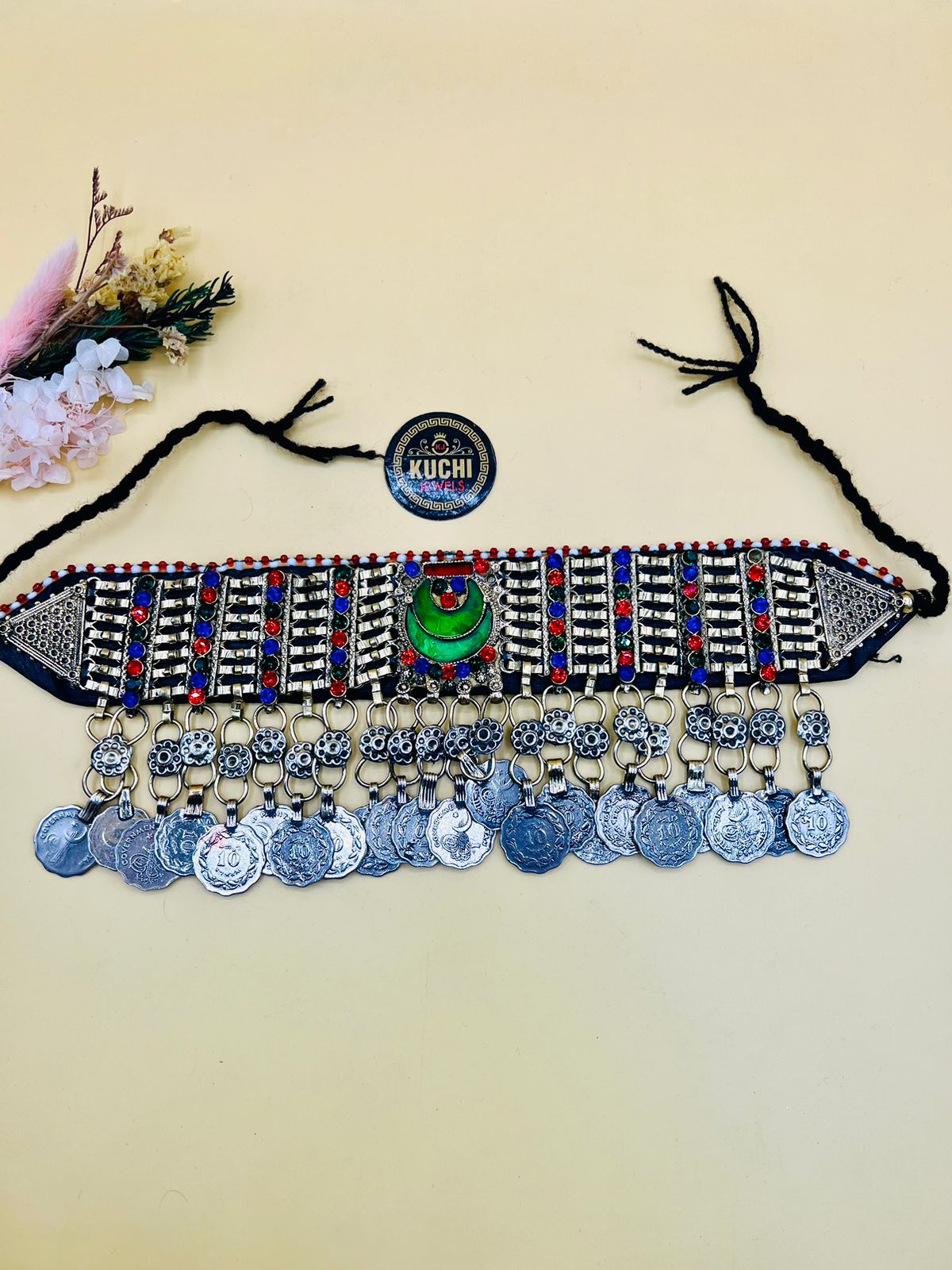 Antique Vintage Afghani Choker