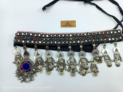 Centeral Pendant Afghani Belly Belt