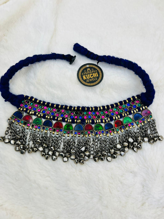 Colorful Afghani Gongro Choker