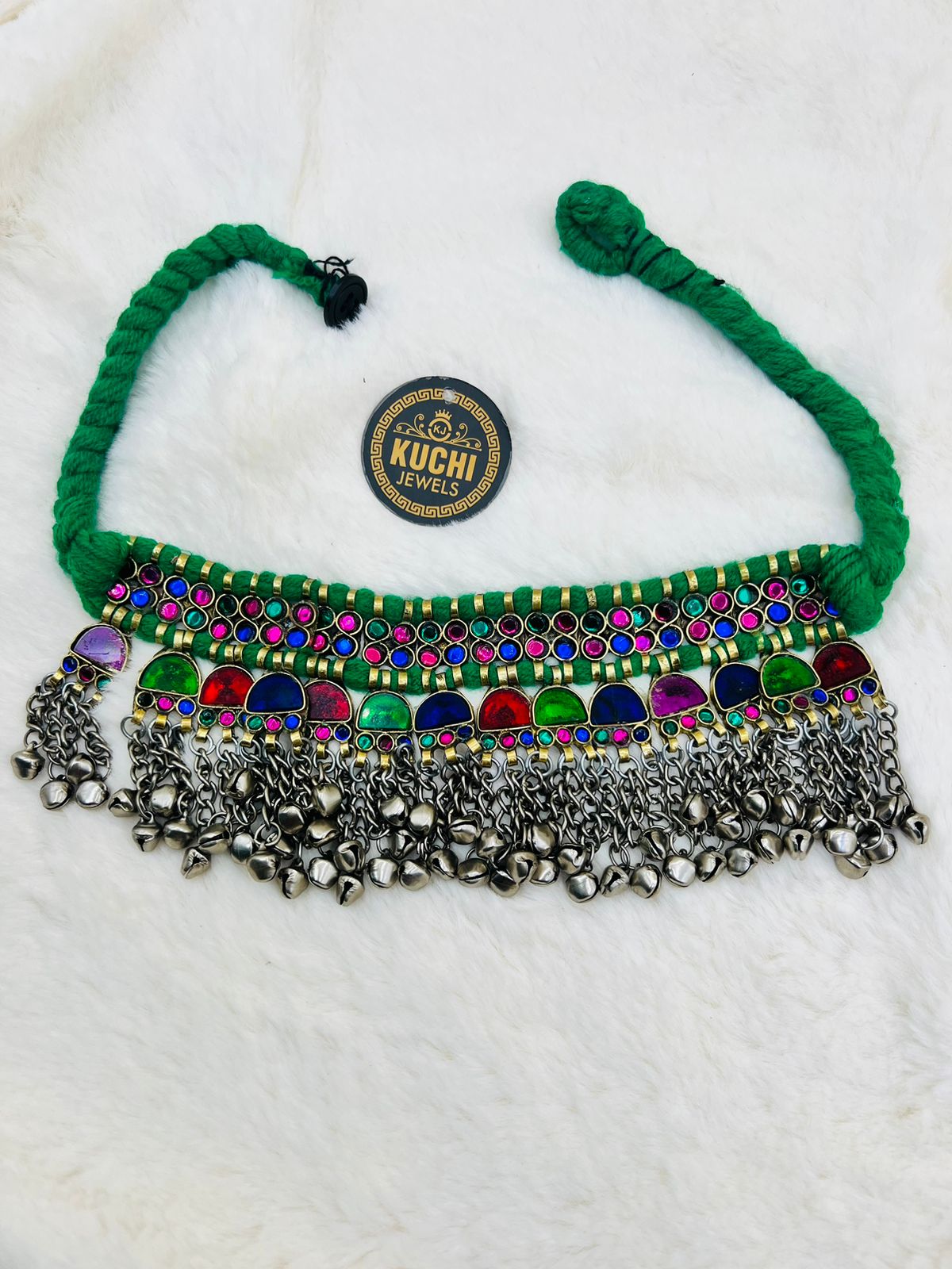 Colorful Afghani Gongro Choker