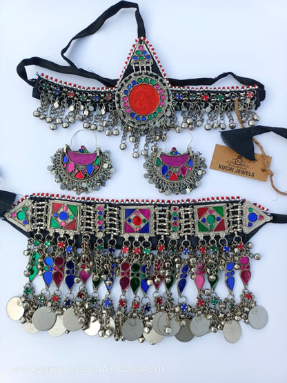 Double Bells Layer Choker Set