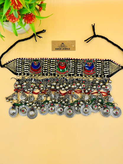 Ethnic Vintage Turkmen Accessories Choker