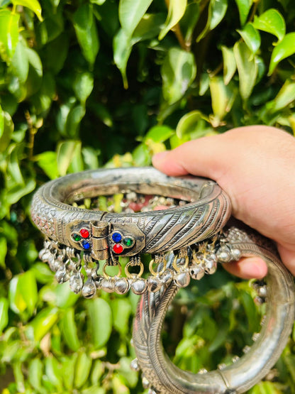 German Silver Afghani Vintage Foot Wear