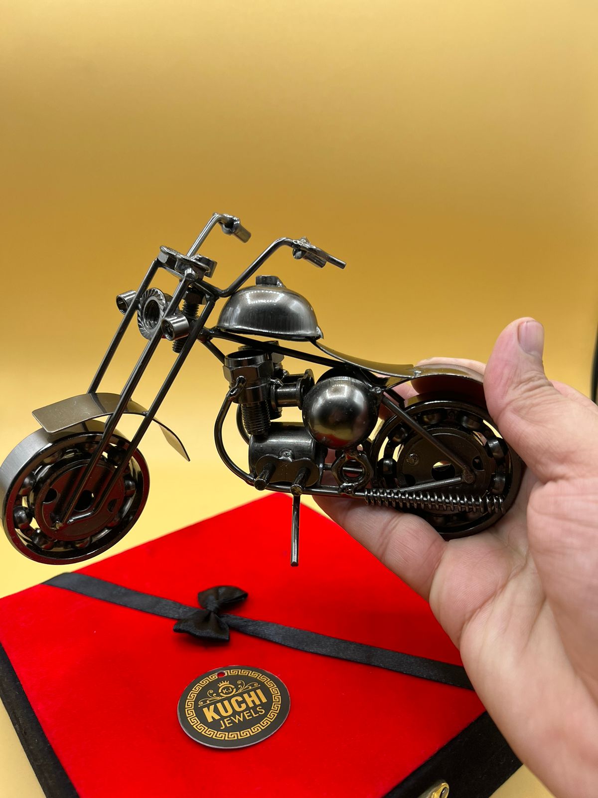 Heavy Metal Ghost Rider Bike Decoration Piece