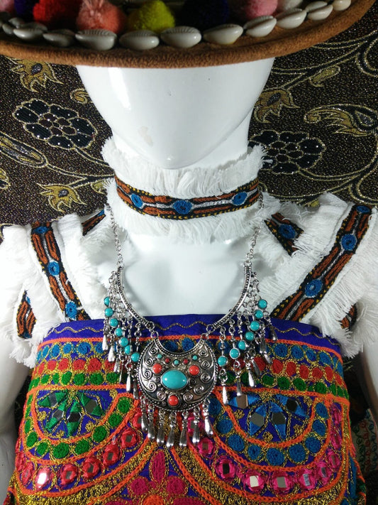 Multi Beads Turkish Chokar