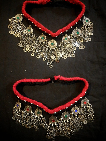 Afghani Chokar With Pendants