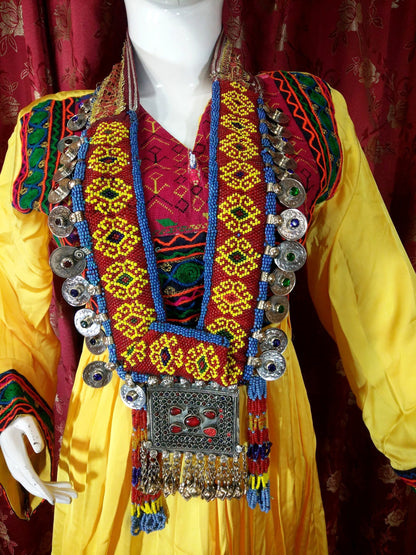 Big Necklace/Belt With Pendant & Crystal Coins