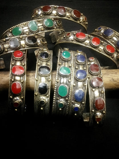 Multi Colour Slim Afghani Cuff