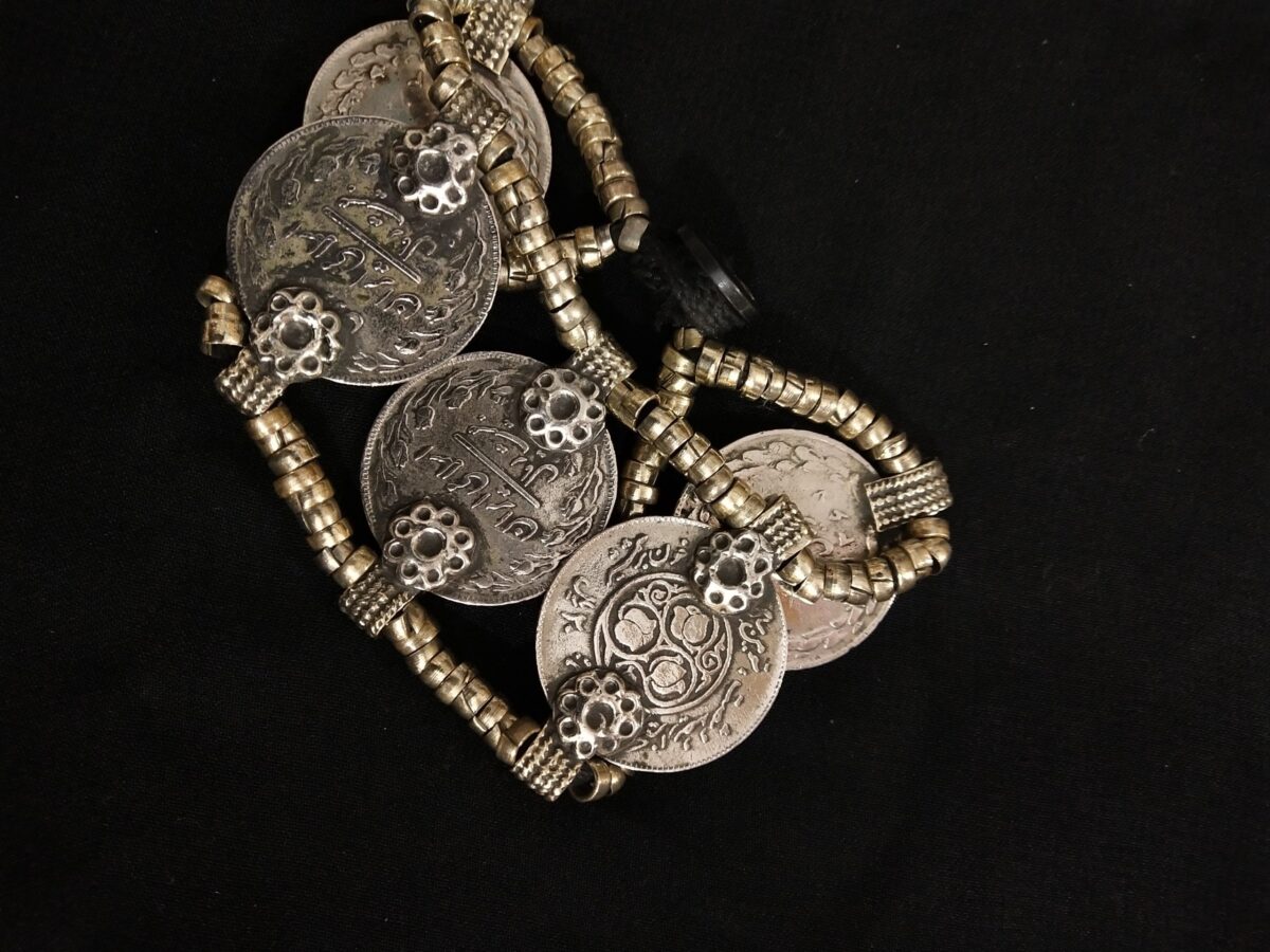 Unique Coins Beaded Bracelet