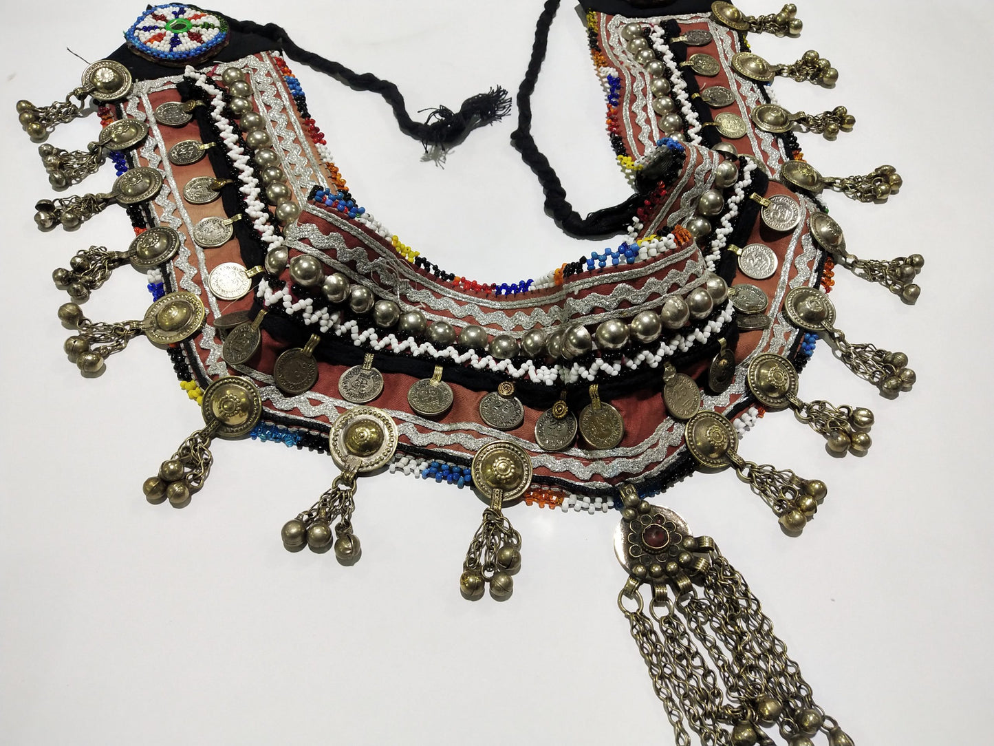 Afghani Belt with Tukman Haning Beads