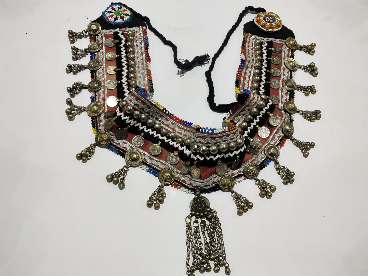 Afghani Belt with Tukman Haning Beads