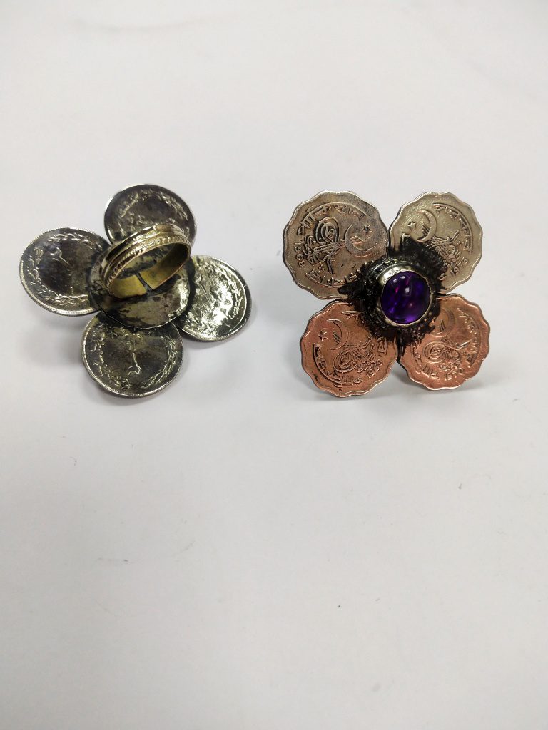 Four Star Coin Ring