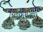 Three Pendant Choker Set