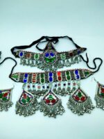 Three Pendant Choker Set