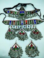 Three Pendant Choker Set