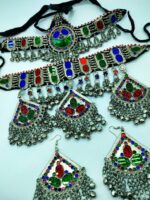 Three Pendant Choker Set