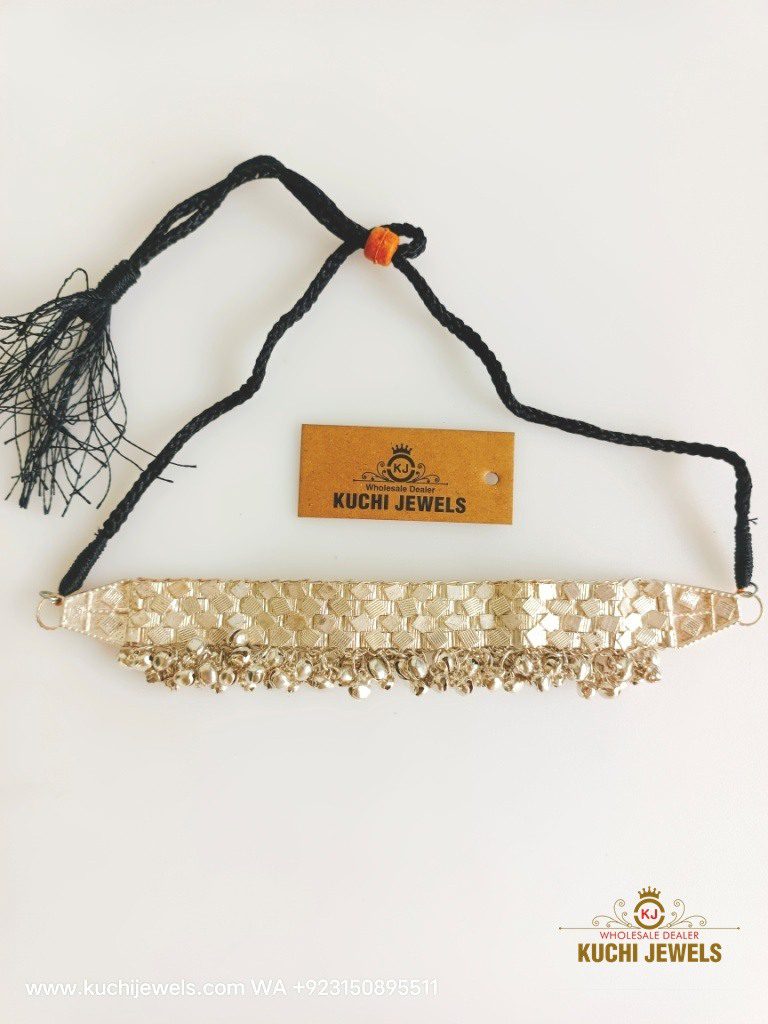 Silver Color Bells Choker
