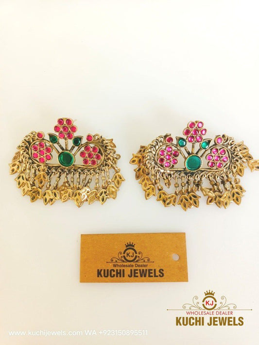 Crown Flower Ear Rings