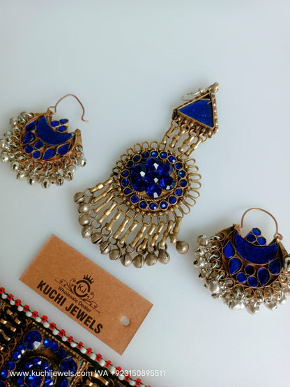 Afghan Tribal Fashion Necklace Set