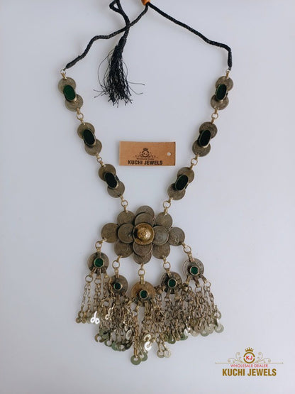 Coins Bunch Pendant Necklace