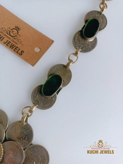 Coins Bunch Pendant Necklace