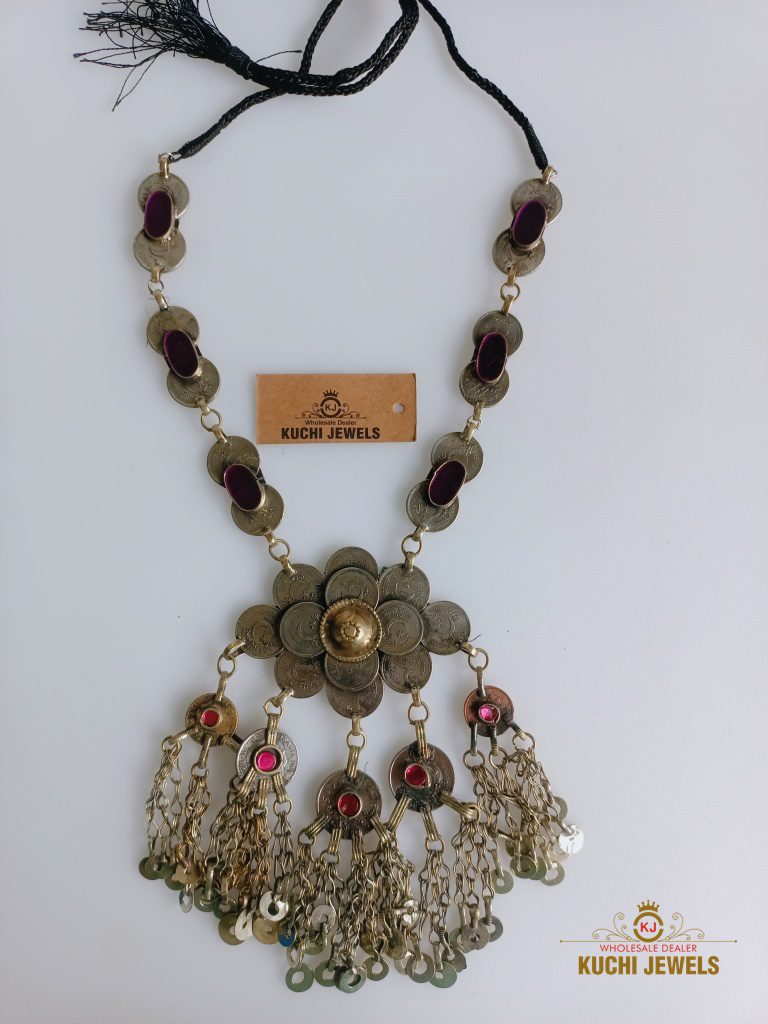 Coins Bunch Pendant Necklace