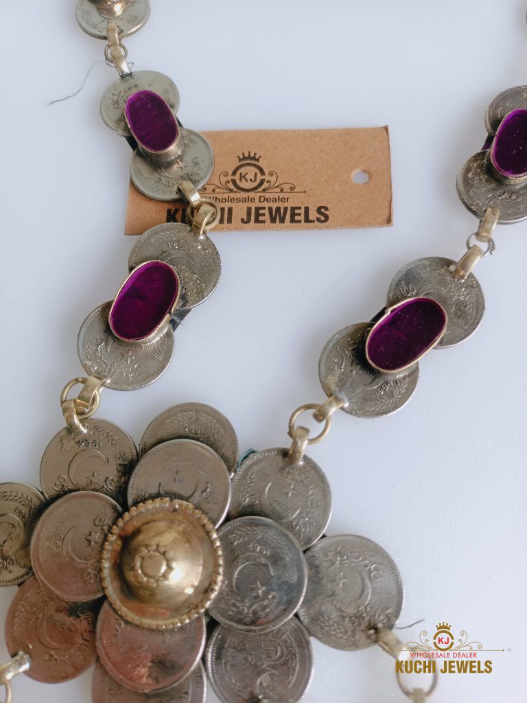 Coins Bunch Pendant Necklace