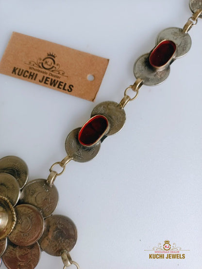 Coins Bunch Pendant Necklace