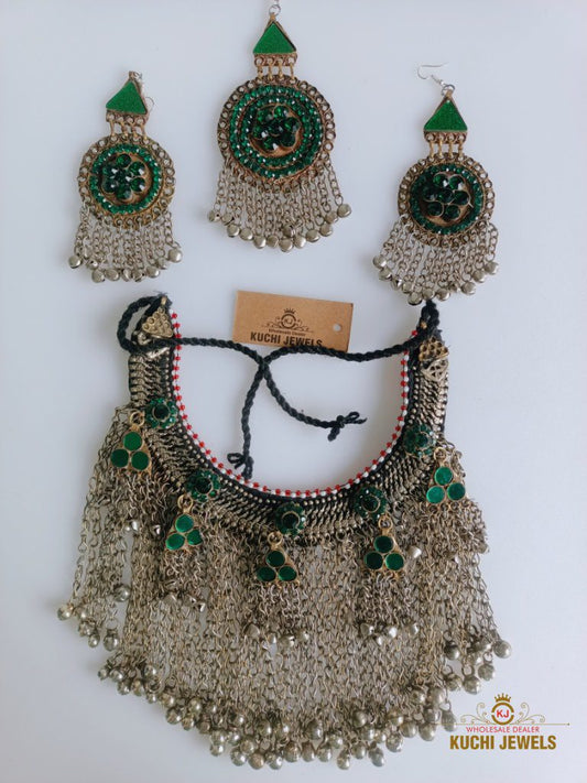 Ethnic Boho Necklace Set