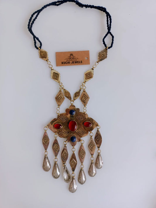 Turkman Style Beads Necklace