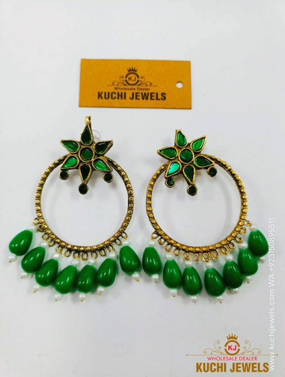 Kashmiri Star Ear Rings