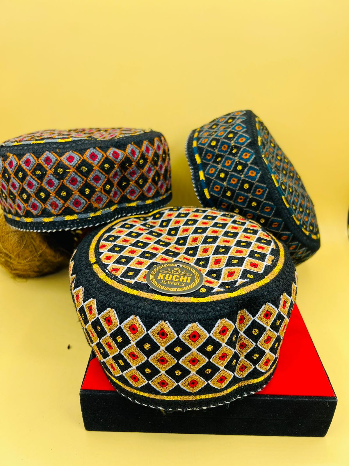 Multi Color Islamic Caps For Casual Wear