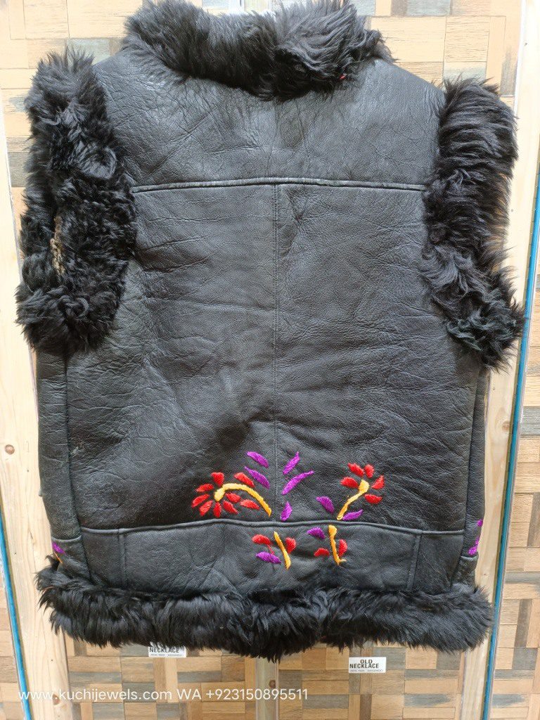 Pure Sheep Leather Furr Coat