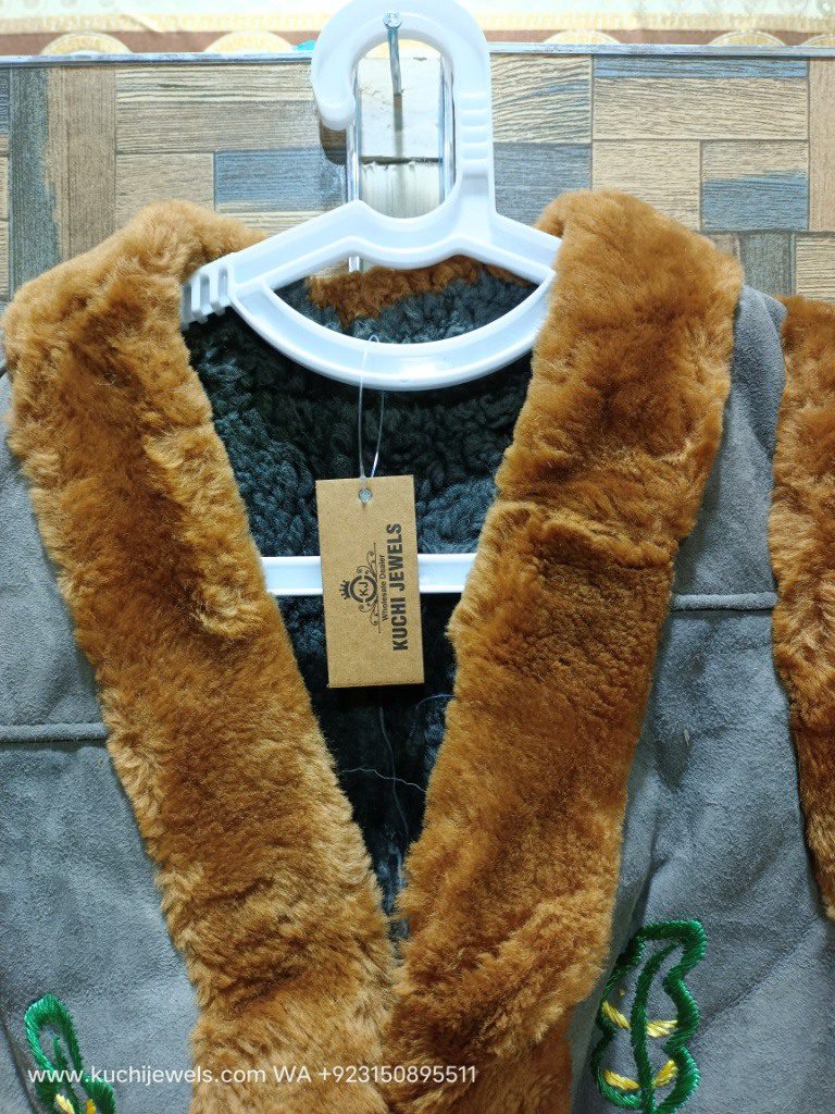 Pure Sheep Leather Furr Coat