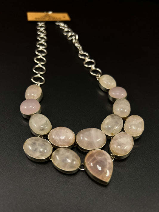 Synthetic Stone Unique Necklace