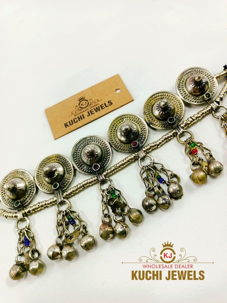 Turkman Button And Bells Bracelet