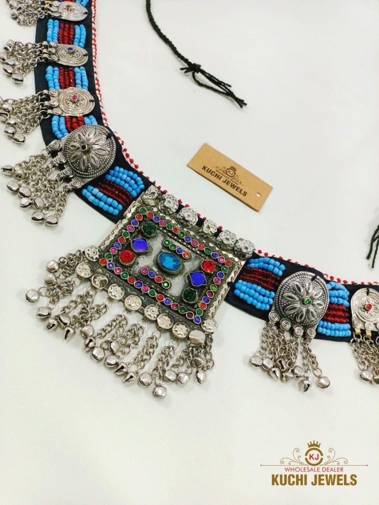 Turkman Ferozi Beads Belt