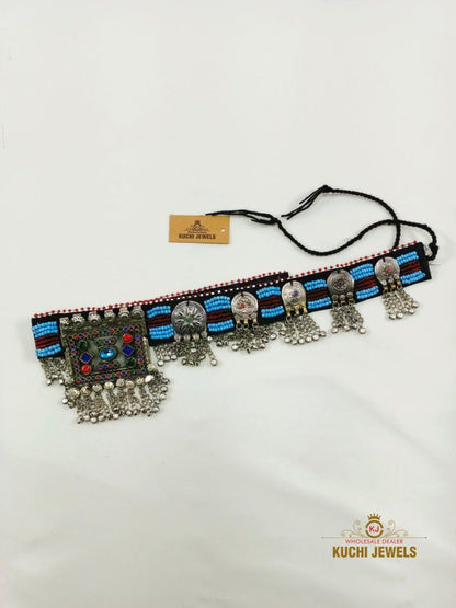 Turkman Ferozi Beads Belt