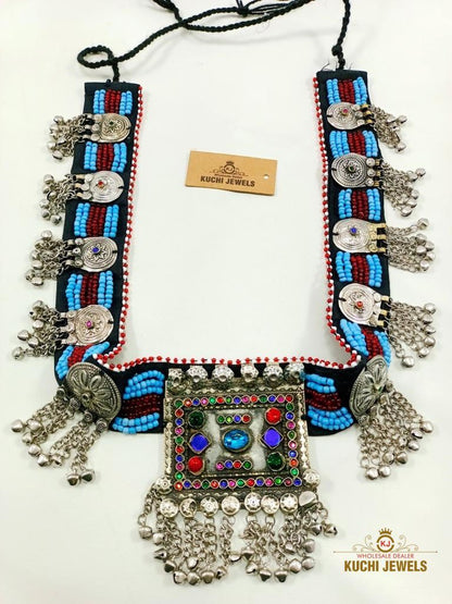 Turkman Ferozi Beads Belt