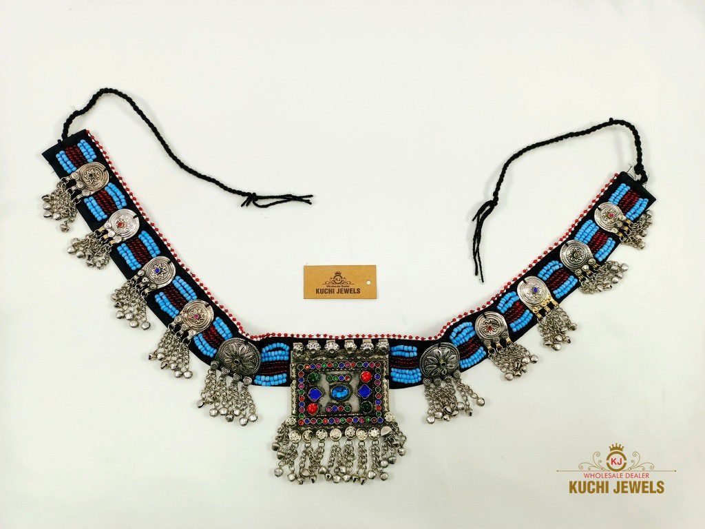 Turkman Ferozi Beads Belt