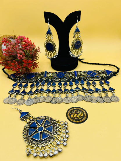 Vintage Style Real Lapis Lazuli Set