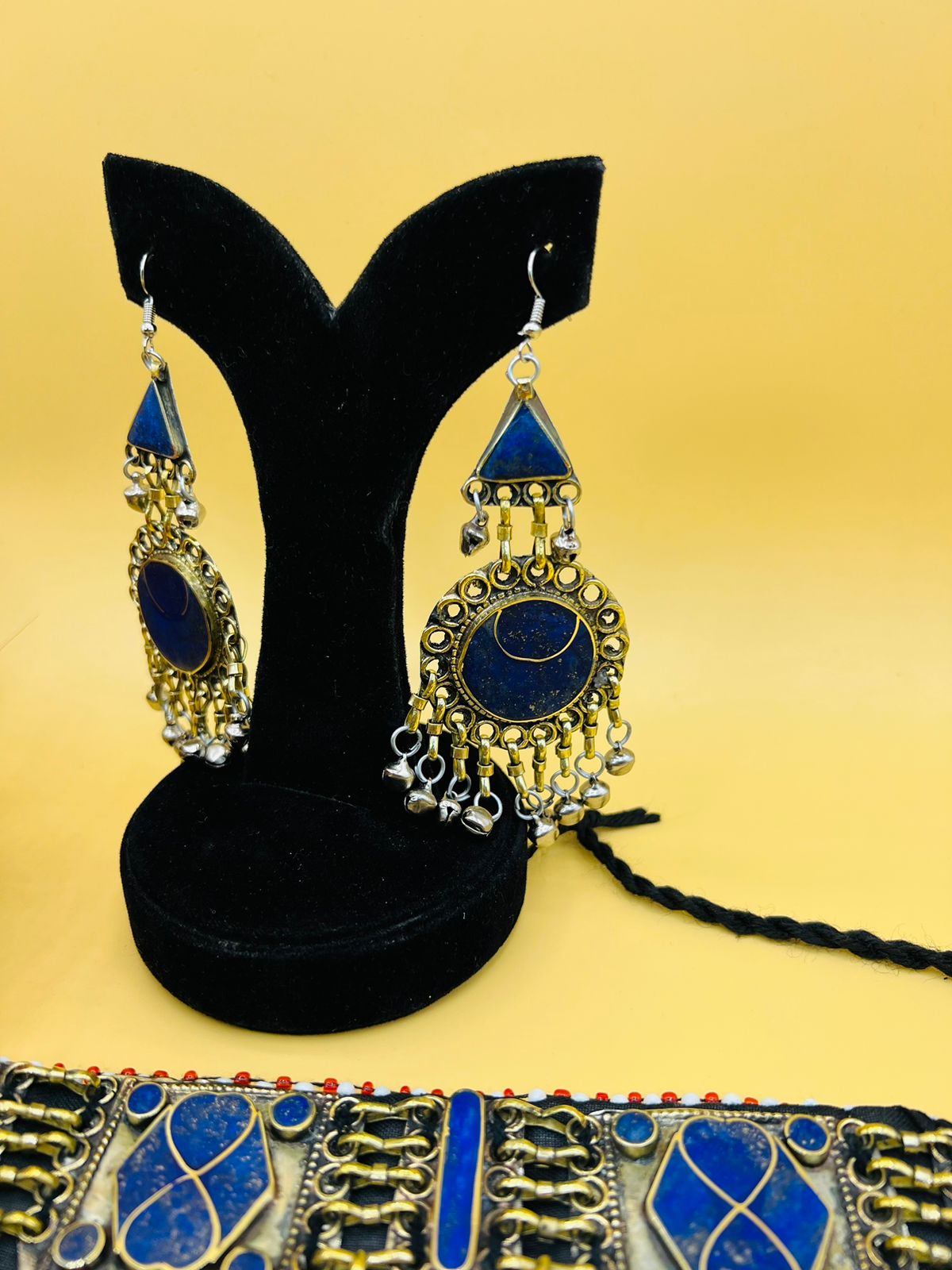 Vintage Style Real Lapis Lazuli Set