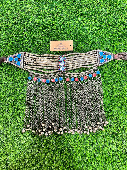 Afghani Jewelry Real Vintage Old Stuff Tribal Necklace