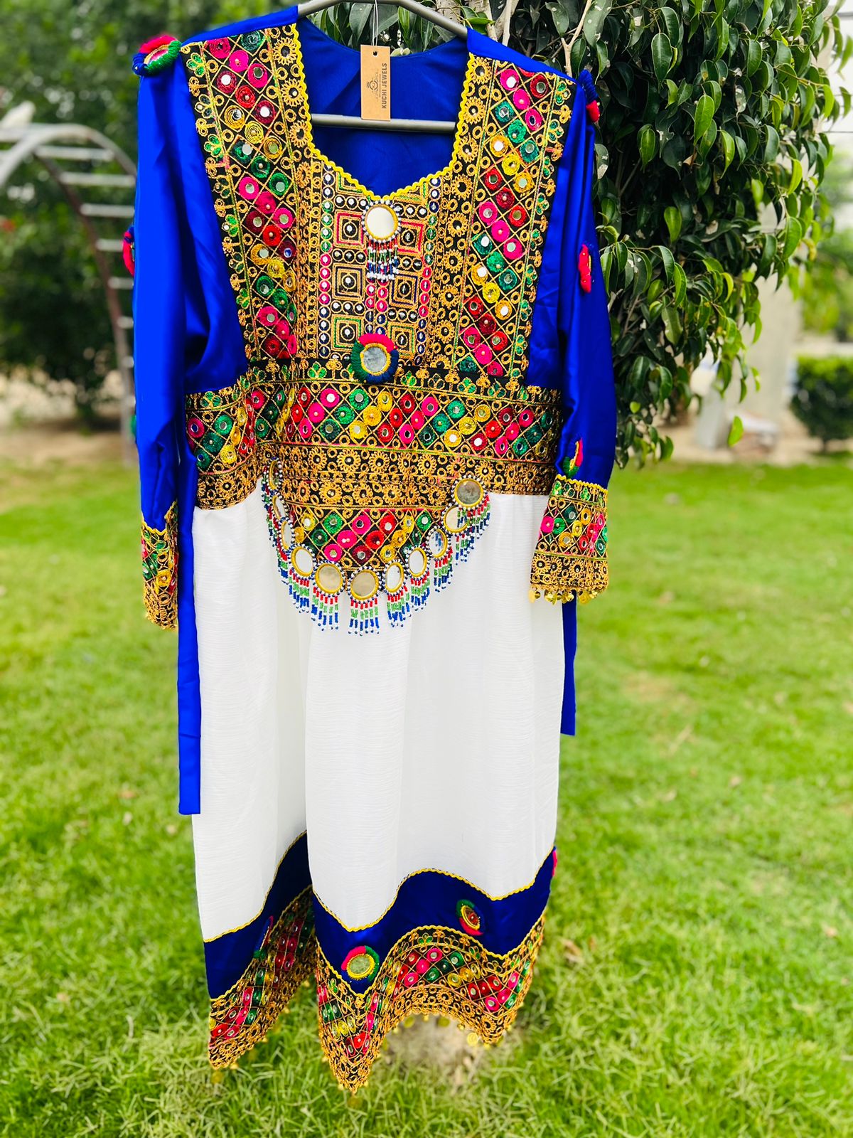 Afghani Cultural Event Wear Three Piece Dress