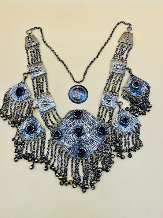Antique Handmade Turkman Necklace
