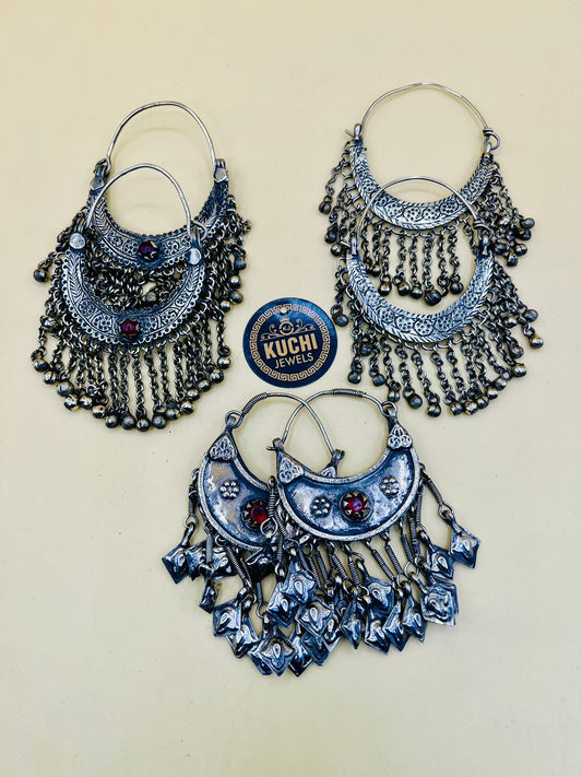 Random Style Vintage Turkmen Earrings