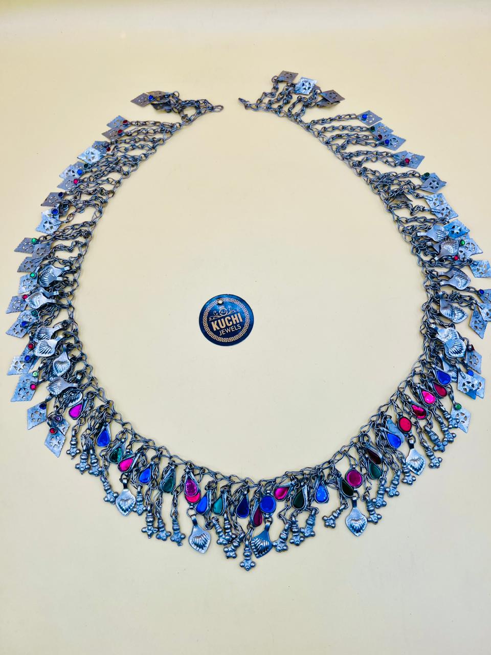 Long Chain Metal Belly Belt