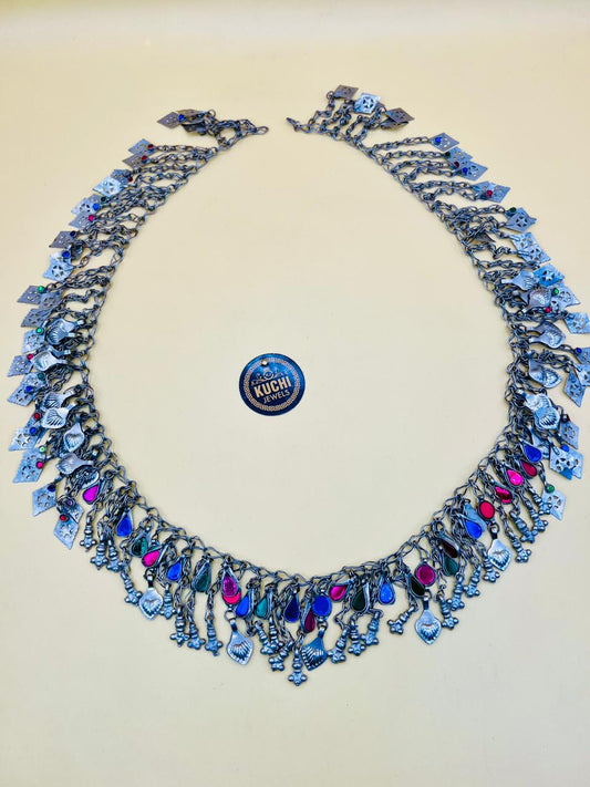 Long Chain Metal Belly Belt